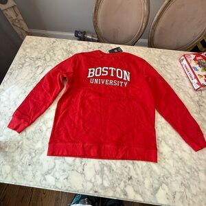 Fanatics Boston University Red Crewneck Sweater